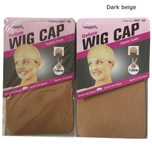 Wig Caps 10 pieces Brown Wig Cap Hairnet Hair Mesh Wig Weaving Cap Stretchable Elastic Hair Net 5 color 2 PiecesPACK 231123