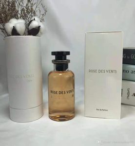 Berühmte Parfümqualität Rose des vents Cologne Parfüm für Männer natürliches Sparay EdP Langanhaltender hoher Duft 100 ml Guter Duft kommen4865451