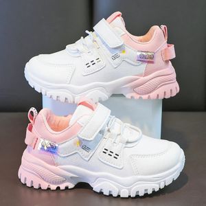 First Walkers Fashion Sneakers for Girls Designer Leather Platform Sneakers for Kids Casual Sports Children Tennis Shoes Girls 4-10 Years 231123