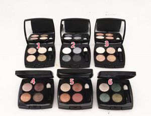 New 4 Color Eye Shadow Palette Glitter OMBRE A PAUPIEPES EFFETS MULTIPLES Shimmer Eyeshadow 6pcs8902070