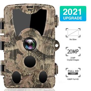 Câmeras de caça ao ar livre Wildlife 20MP HD 1080P Trail Camera Night Vision Acessórios IP66 Waterproof Game Cam Thermal Scope 231123