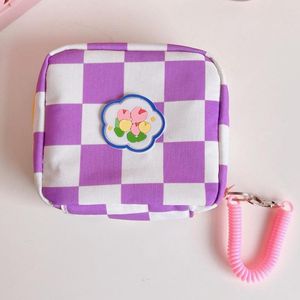 Bolsas de armazenamento Faux couro falso adorável guardana