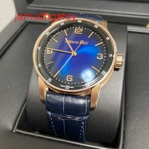 Ap Swiss Luxury Watch Code 1159 Series 41mm Diameter Automatic Mechanical Fashion Casual Mens Swiss Watches Watches Clocks 15210or A028cr01 Smoked Blue Single Tabl