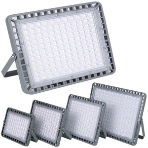300W FloodLights 150Lm/W Ra80 Outdoor Led Floodlight 6th Generation Module Ultra-Thin Flood Light for Indoor and Outdoors Lighting (Cold White 100W) usalight