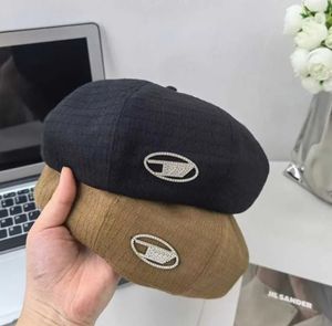 Męskie marki damskie błyszczące diamentowe czapki unisex letnie swobodny modny modny sunhats sunhats