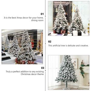 Christmas Decorations Decorate Artificial Tree Artificiales Para Festival Flocking Exquisite Trees