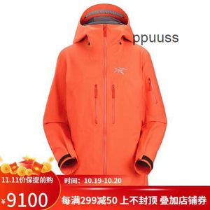 Mens Jackets Coats Designer Arcterys Hoodie Jakets Rush Lightweight Durable Windproof Waterproof Skiing Sports Womens Outdoor Sof WN-DY2E