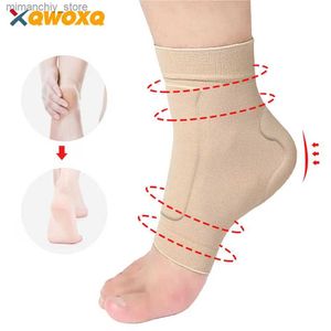 Ankle Support 1 Pair Ank Malolar Gel Seves Padded Skate Sock with Ank Bone Pads for Figure Skating Hockey Inline Rolr Ski Hiking Q231124