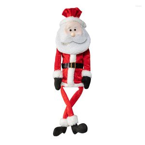 Stume di stoccaggio Cartoon natale Red Bottle Cover Table Decoration Borse