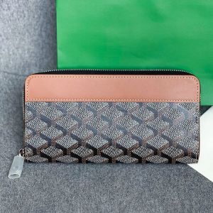 Long Wallet Luxury Lady Designer Womens Zipper Coin Purses 지갑 남성 카드 홀더 11 색 클래식 가죽 10A 품질 지갑 카드 소지자 키 체인 키 파우치