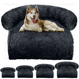 kennlar pennor tvättbar filt soffa täcker stor hund säng soffa plysch hund husdjur hus soffa kushion plysch varm kennel husdjur katt valp kudde 231124