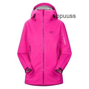 Męskie kurtki Płaszcz Designer Arcterys Bluza Bluza Kolekcja Sentinel Windproof ciepłe damskie damskie narciarskie techno Pink xxs WN-J7IH