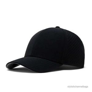 Boll Caps Snapback Sun Hat Gorras vattentäta män Kvinnor Laser klipper hål tomt lyx 6 panel sport baseball cap a-game melin hydro hatt