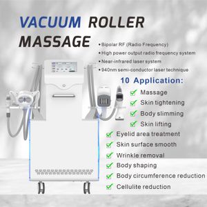 Multifuncional Vela Roller Body Sculpting Machine Vácuo RF Massagem Remoção de gordura 40k Ultrasound Cavitação Cintura Contorno Equipamento de salão de beleza