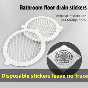 Nuovi accessori per il bagno Scarico per capelli Catcher filtro per il filtro del lavandino del bagno Doccia a rete Adesivo per scarico a pavimento del bagno