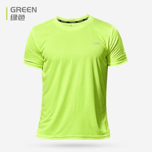 Men's T-Shirts Men 's Fitness Gym T Shirts 2020 Shirt Homme Running Men Designer Quick Dry TShirts Running Slim Fit Tops Tees Sport Muscle Tee Z0424