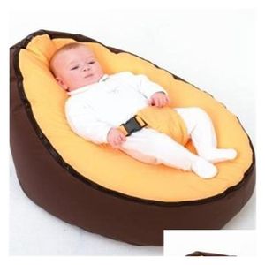 Cadeiras de bebê Toda-promoção Mticolor Bean Bag Snle Cama Portátil Assento Berçário Rocker Mtifuncional 2 Tops Beag Cadeira YW274E Drop Delive Dhj1i