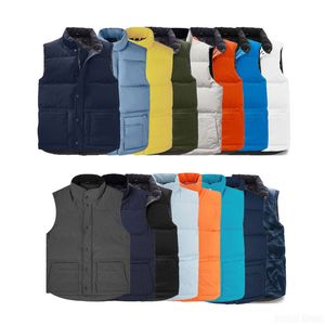 2023 Designer Down Gilets CG Bodywarmer Winter Warm Canadian Causal Body Warme R Vest Ruff Men Winter Vest Waistcoat Goosing Coat Exterior Gilets unisex