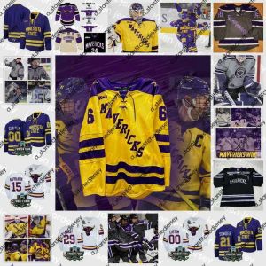 College Hockey indossa la NOVITÀ College Hockey indossa Minnesota State 2022 NCAA Frozen Four Hockey Jersey 13 Brendan Furry 14 Ryan Sandelin 15 Julia