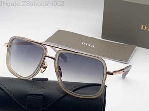 Realfine 5A Eyewear Dita Mach-One DRX-2030 Lyxdesigner Solglasögon för mankvinna med glasögon tyglåda GFAC