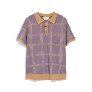 남성 폴로 티셔츠 패션 자수 짧은 슬리브 탑 턴 다운 고리 티 캐주얼 폴로 셔츠 M-3XL#34
