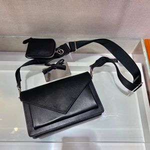 2023 high quality Luxury designer handbag leather purse messenger bag classic three-piece suit ladies underarm shoulder fashion retro star