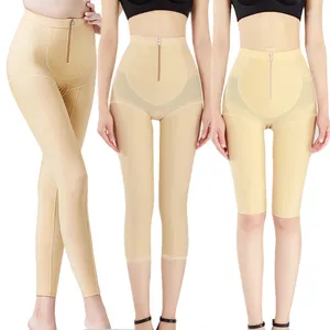 Kadın şekillendiricileri kadınlar liposuction shapewear göbek kontrolü çift sıkıştırma pantolonu vücut şekillendirici giyim aşaması 1 sıkın