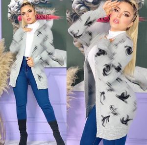 Frauen Pullover 2023C Winter Neue Strickjacke frauen Pullover Marke frauen Mantel Top