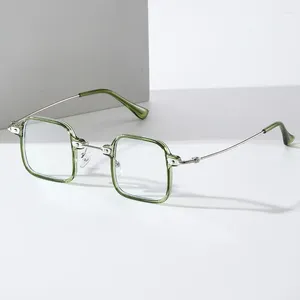 Okulary przeciwsłoneczne małe pudełko moda 915 retro joker dla mężczyzn i kobiet okulary uliczne rama