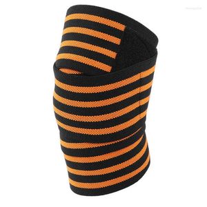 Podkładki kolanowe Brace Wrap Knnecap Compression Bandage Wsparcie Regulowane sportowe klęczenie do koszykówki biegnący alpinistyka fitness