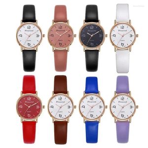 Armbanduhren Damen Simple Digital Fashion Love Belt Watch Life Wasserdicht