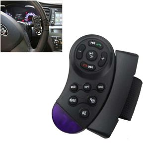 Nuovo pulsante universale per telecomando da volante per auto, Bluetooth, MP3, DVD, pulsante stereo