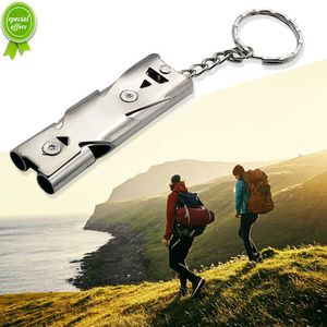 Universal Outdoor Safety Survival Whistles Key Ring