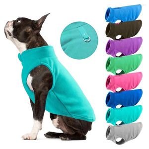 Dog Apparel Winter Pet Clothing Puppy Polar Fleece Vest Clothes Fall Sweater Warm Soft Pullover Sleeveless Small Jacket Coat