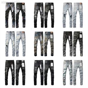 23 am jeans designer jeans mens mager jeans desig 22 färger byxor lång flodhäst klistermärke broderi smal denim rak streetwear mager byxor grossist