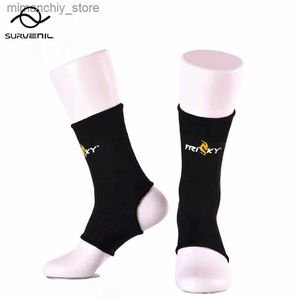 Suporte de tornozelo Muay Thai Ankt Homens Mulheres Crianças MMA Ank Support Brace Pretector Foot Socks Guardas Sanda Martial Arts Boxing Training Equipment Q231124