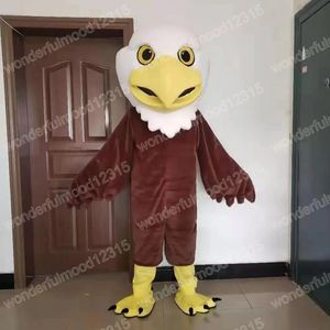 Performance brown eagle Mascot Costumes Cartoon Carnival Hallowen Performance Unisex Fancy Games Outfit Holiday Outdoor Advertising Outfit Suit