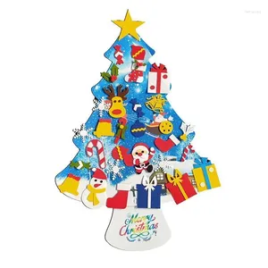 Noel Süslemeleri Kimlikleri DIY HOLE AĞAÇ 2023 Süsler için Ağaç Mutlu Navidad 2024 Yıllık Hediyeler Xmas