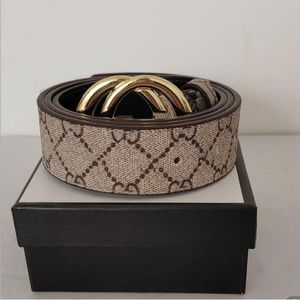 Mens Luxurys Designers Belts For Men Brands Belt Fashion Waistband Personality Quality Metal Head Layer Cowhide Mens Belts and box