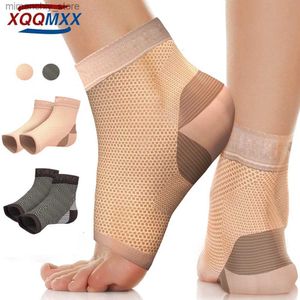 Wsparcie kostki 1PAIR Stocktaris Fascuis Compression Socks for Women Mężczyźni Najlepszy kompresja kostki SEVE zapewnia bóle obcasowe Arch Wspornik Reli Q231125