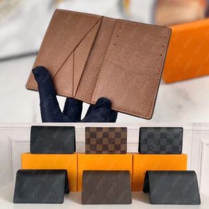 Designer-Kartenhalter, Herren-Geldbörse, Damen-Geldbörse, kompakter Taschen-Organizer, Kartenhalter, modisch, kurz, luxuriös, mehrere Geldbörsen, Schlüsselmünzen-Kartenhalter, Damier PRPU dicky0750