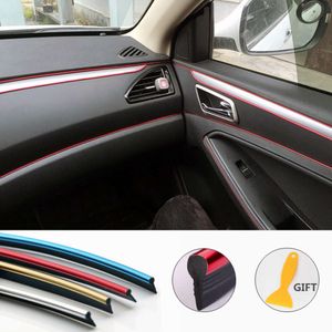 New 5M Car Styling Moulding Interior Decoration Strips Trim Dashboard Door Edge Universal For All Cars Auto Accessories Car-styling