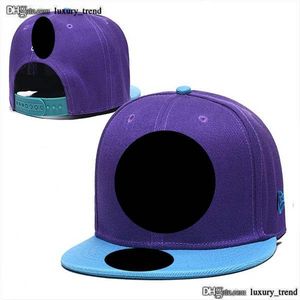 أزياء مينز مصمم قبعة نسائية البيسبول Cap 2023 Charlotte''Hornets''unisex Sun Hat Bone '' Embroidery بالجملة