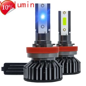 New White Ice Blue 50W 16000LM Car LED Headlight H4 H7 H1 H8 H9 H11 9005 9006 HB3 HB4 6000K 8000K Auto Fog Light Bulb Car Fog Light