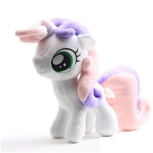 Плюшевые куклы мультфильм 8 стиль, чтобы выбрать Deluxe Horse Nightmare Luna Moon мягкая игрушка, фаршированная девочками, подарок на день рождения 38 см 220425 Drop Delive Dh6g5