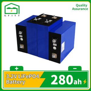 3.2V 280AH LIFEPO4 Bateria de lítio Fosfato Diy Batteri Pack Cell Hot Sale para RV Vans Campers EV Barcos de iate carrinhos de golfe