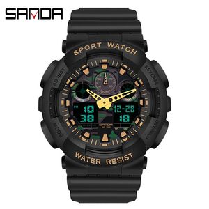 Orologi da polso Orologio sportivo militare da uomo Orologio digitale a LED da donna Orologio elettronico nero impermeabile Uomo Relogio Masculino