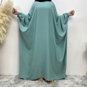 エスニック服の最新イスラム教徒のアバヤ女性カフタン・キマールの祈りローブeidム​​バラク・ラマダンドレスイスラム・アバヤス・ドバイ贅沢