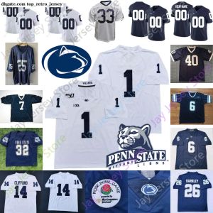 PSU Penn Eyalet Futbol Forması NCAA KOLEJİ JESSE JAMES JACK CRAWFORD DAQUAN JONES CAMERON UYARI MILES Sanders Shareef Miller Windsor Harris