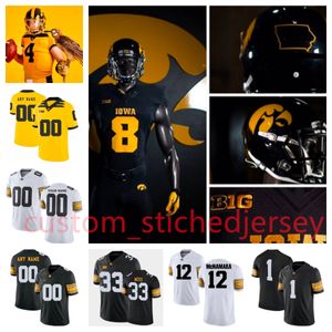 Jermari Harris Carter Erickson Iowa Hawkeyes Football Jersey TJ Hall Kaden Wetjen Alec Wick Jackson Frericks Andrew Lentsch Addison Ostrenga Johnny Pascuzzi Iowa